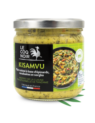 KISAMVU D'EPINARD AU SORGHO- BOCA LUNCH