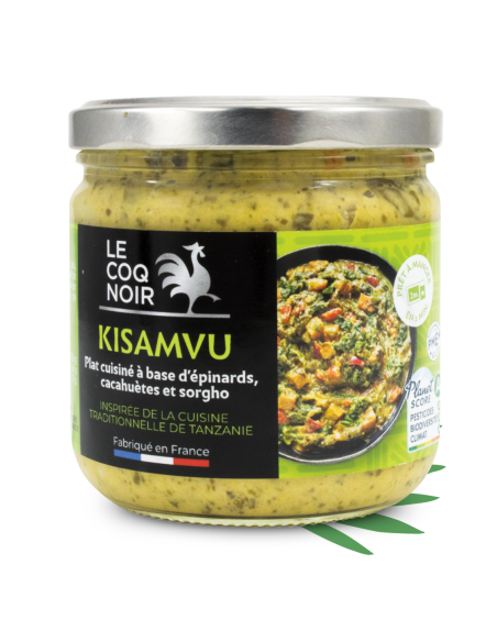 KISAMVU D'EPINARD AU SORGHO- BOCA LUNCH