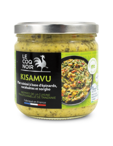 KISAMVU D'EPINARD AU SORGHO- BOCA LUNCH