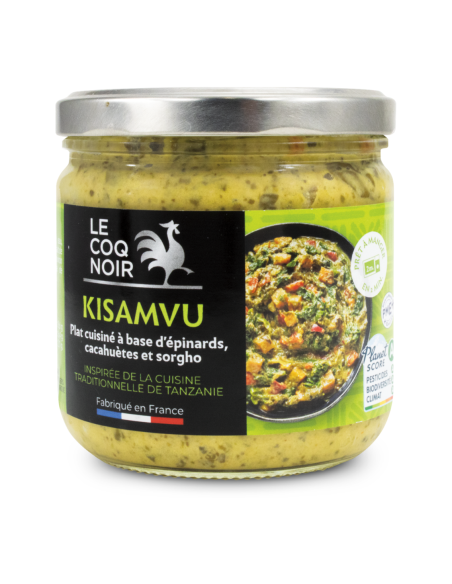 KISAMVU D'EPINARD AU SORGHO- BOCA LUNCH