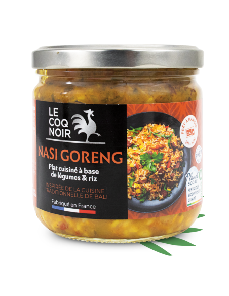 NASI GORENG LEGUMES ET RIZ COMPLET- BOCA LUNCH