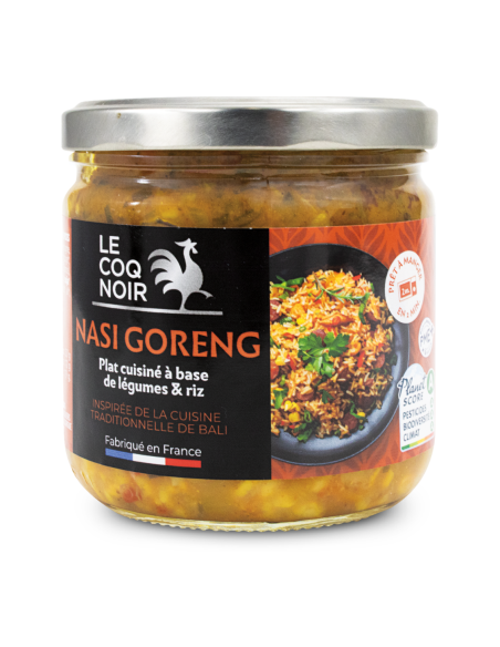 NASI GORENG LEGUMES ET RIZ COMPLET- BOCA LUNCH