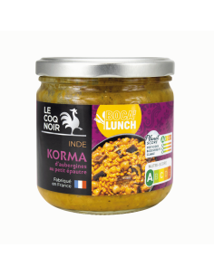 KORMA D'AUBERGINE ET PETIT ÉPEAUTRE - BOCA LUNCH