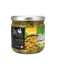 YASSA DE COURGETTE POIS CHICHE ET RIZ - BOCA LUNCH