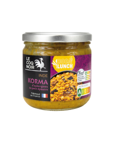 KORMA D'AUBERGINE ET PETIT ÉPEAUTRE - BOCA LUNCH